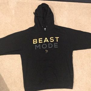 Beast mode Black L sweatshirt hoodie.